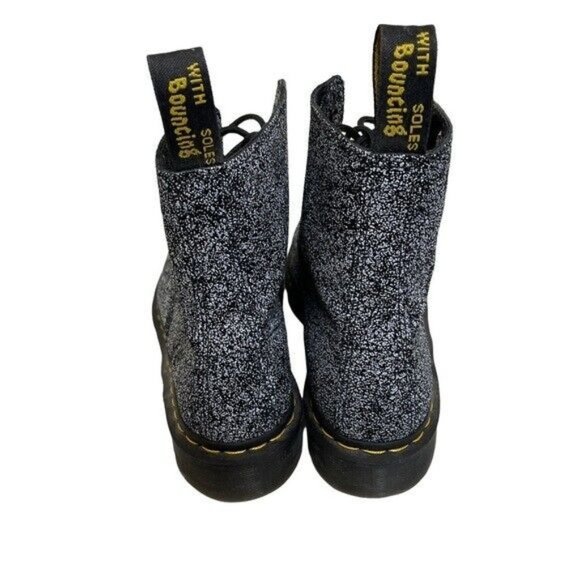 Dr. Martens 1460 PASCAL LEATHER SPLATTER PRINT BOOTS Men’s Size 10 - Picture 5 of 8